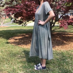Pin Striped Vintage Dress
